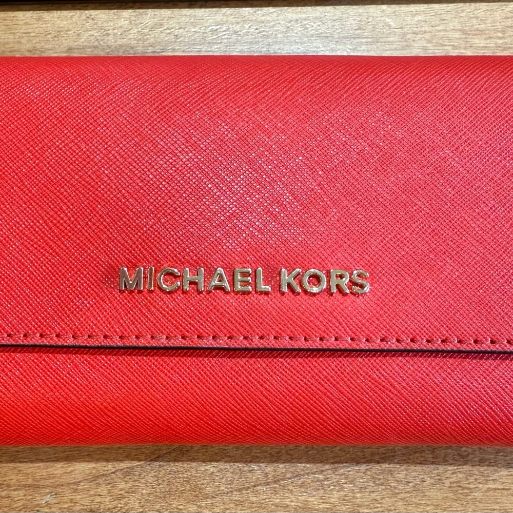 Michael Kors Scarlet Clutch